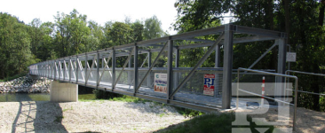 Stahl-Brücke