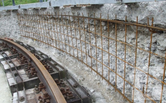 Spritzbeton-Bahn-Sicherung